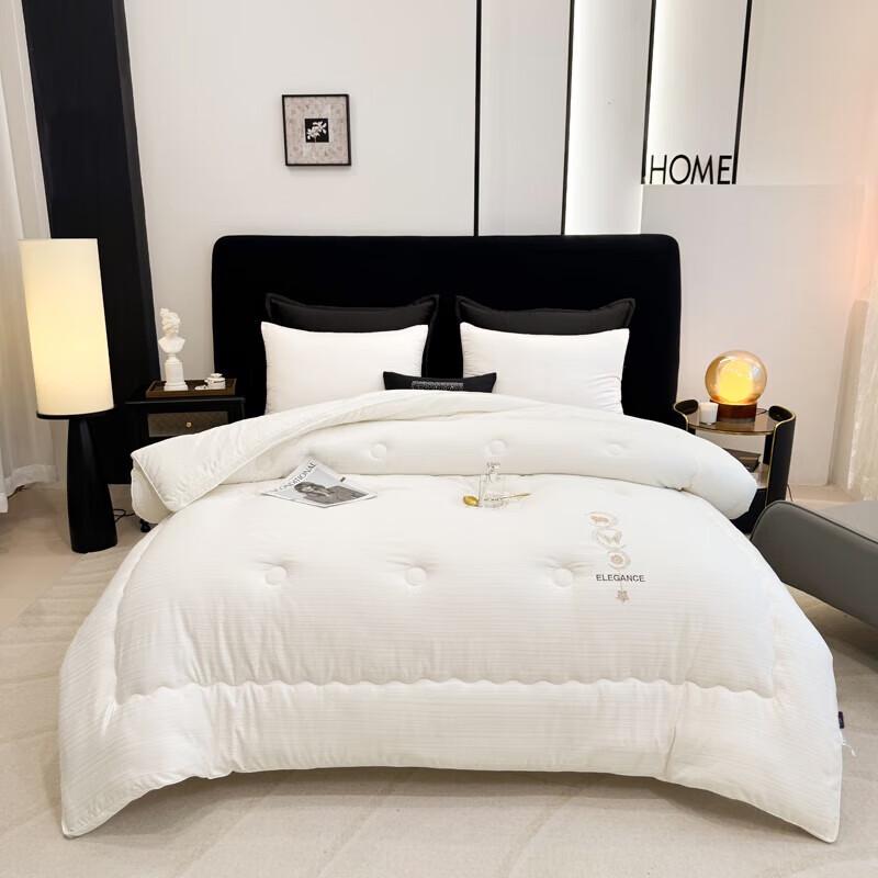 

PAUI DAVID All-Season Silky Embroidered Quilt