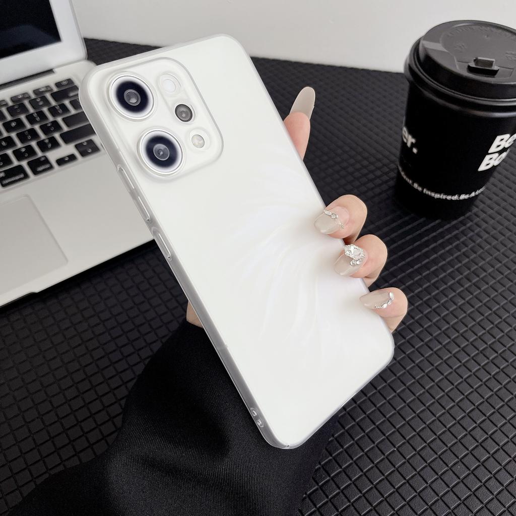 Applicable to OPPO Reno16 mobile phone case hardened high transparency Findx9spro magnetic matte heat dissipation K13 protective case