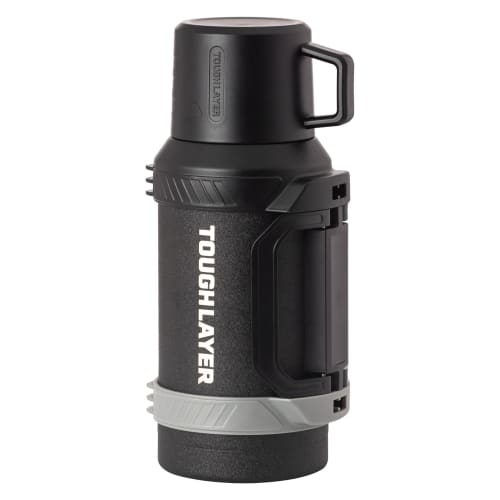 

Atlas Tough Layer TUGL-1600 Water Bottle, 1.6 Liter Capacity, Insulates Hot or Cold Water, Double-Layer Vacuum Insulation, Large Capacity, Includes Cu