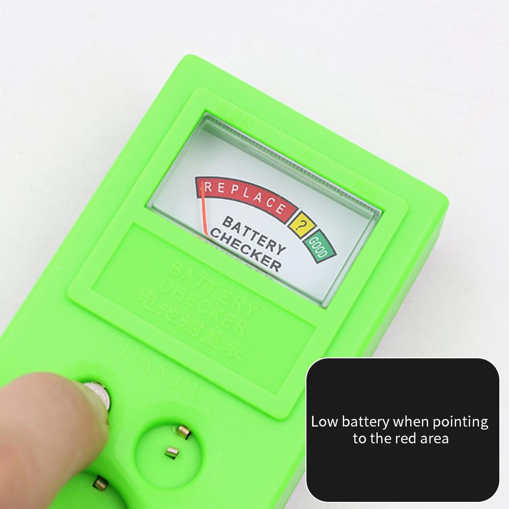 1.55V 3V Button Cell Battery Power Tester Electronic Tester Battery Meter Button Cell Battery Tester Measuring Instrument