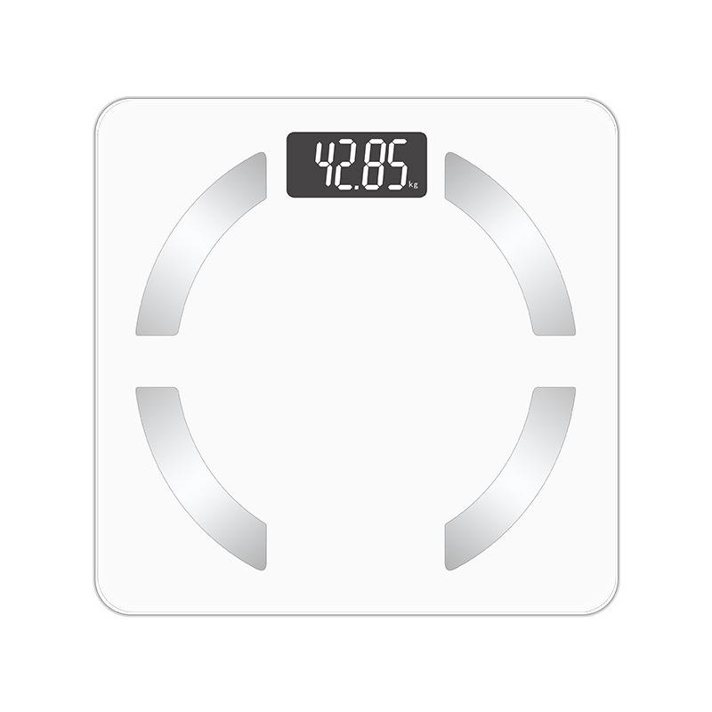 Bluetooth Rechargeable Smart Body Scale for Women - High-Precision, Connects to Phone