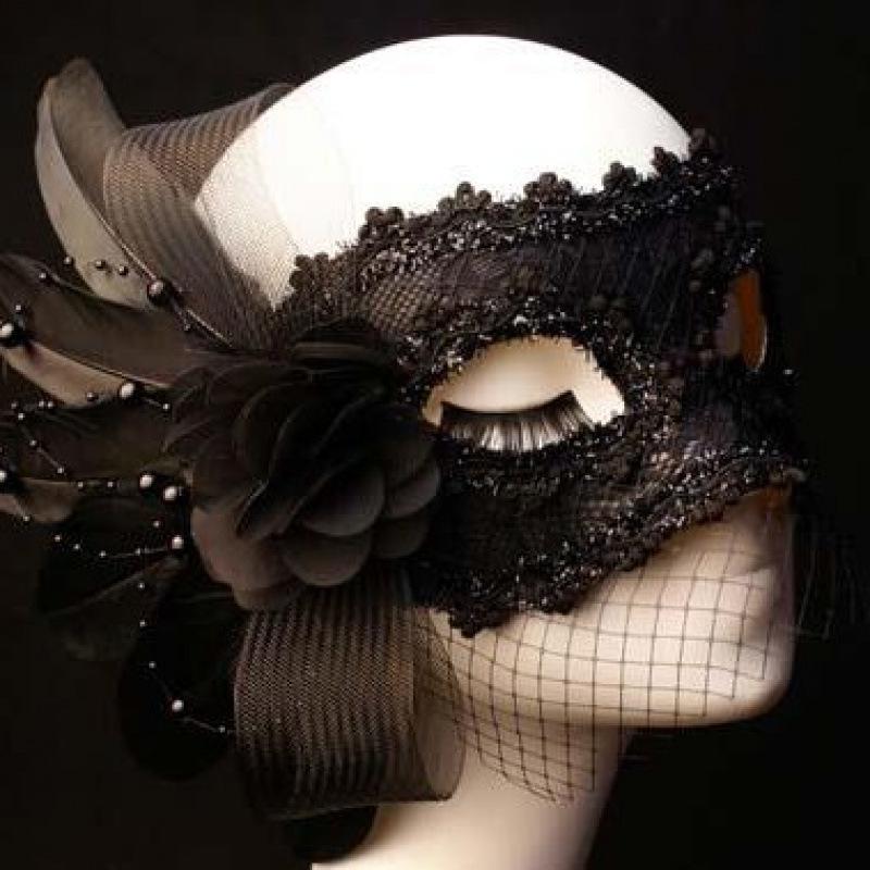 Halloween Gold Full Face Mask: Mysterious Singer Dance Veil for Adults