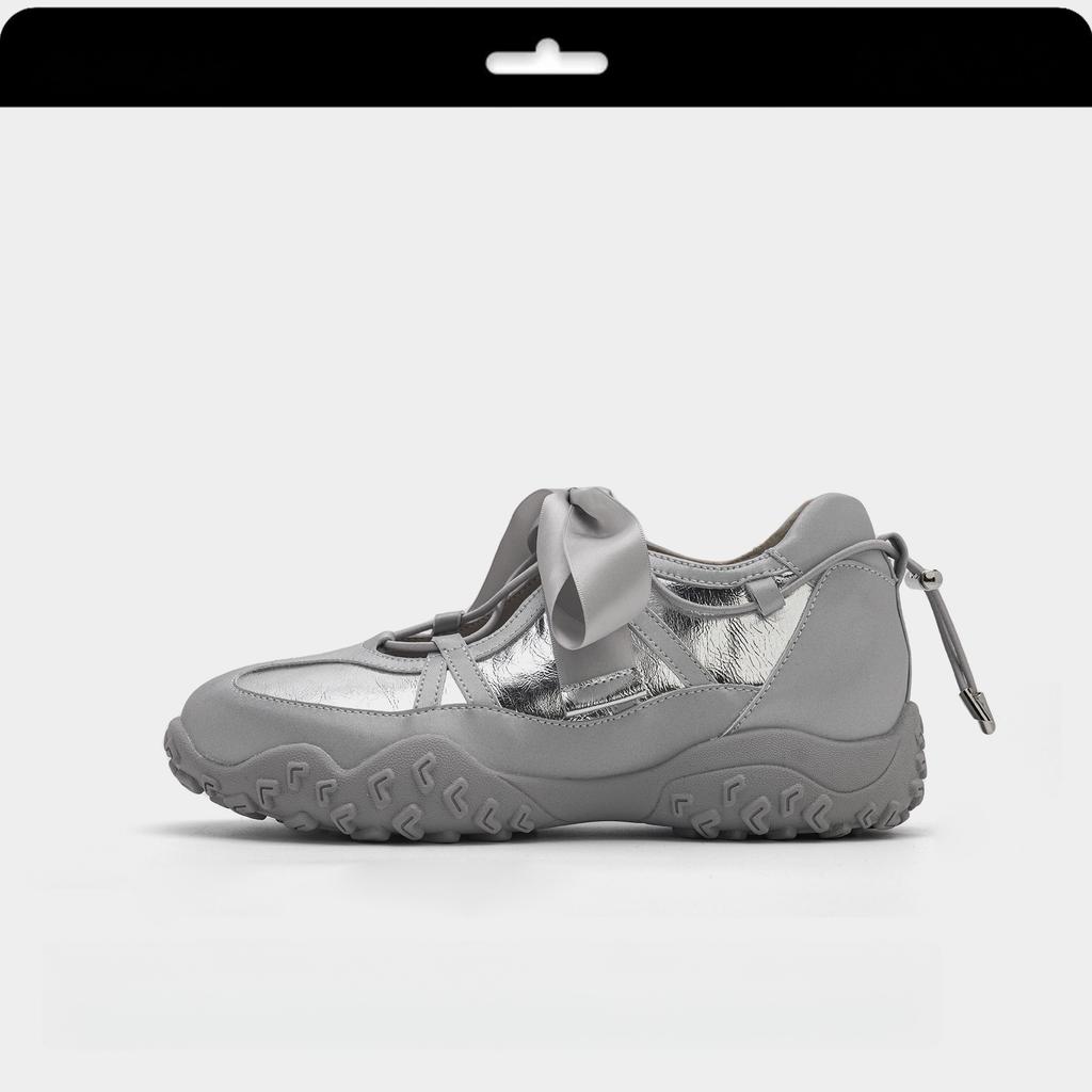 Lace Dream 7cm Inner Height Increase Platform Ballet Training Shoes Female Mary Jane 2025 Summer Breathable Sports Sandals