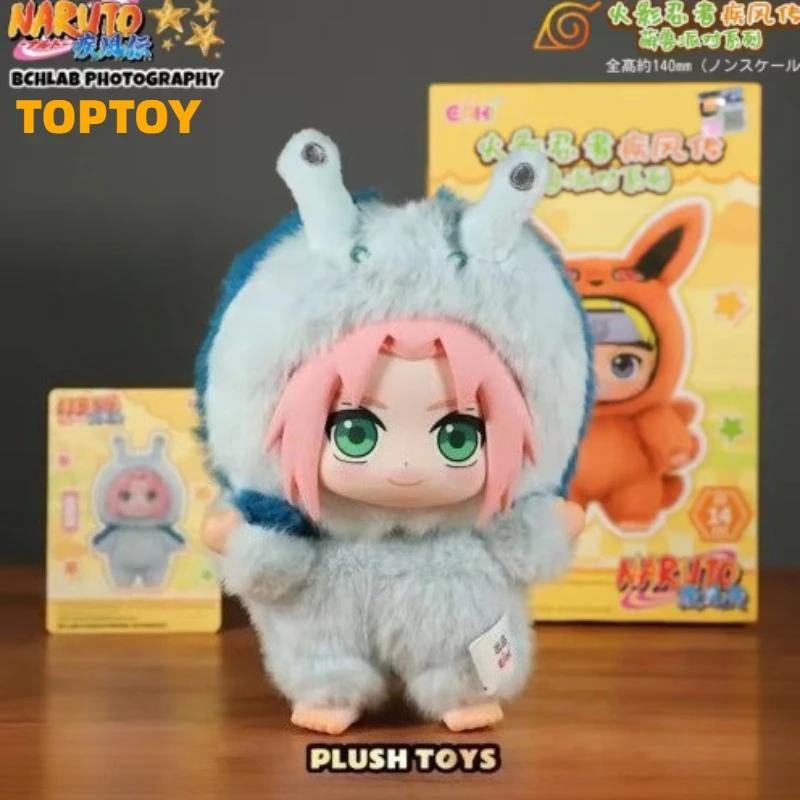 TOPTOY In Stock Original Eaki Naruto Blind box Anime Uzumaki Naruto Shippuden Doll Toys Cute Pendant Toys Kid Birthday Gifts