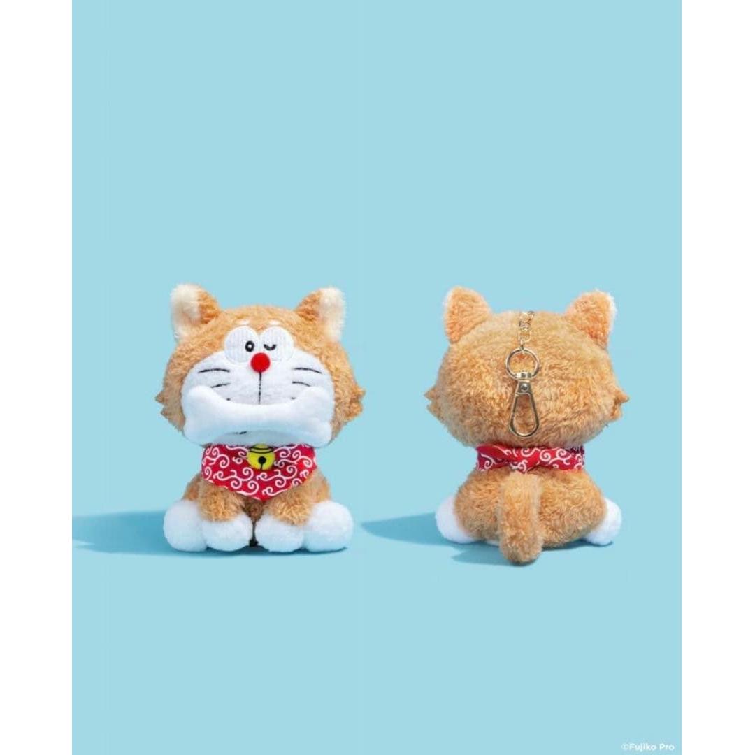 100% Doraemon & Friends Shiba Inu Doraemon Keychain Tokyo Venue 1 piece