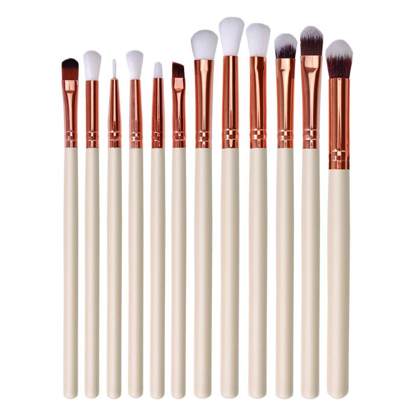 Eyeshadow Brush Set Professional 12pcs Makeup Brushes Eyebrow Eyeliner Lip Brush Make Up Cosmetic Beauty Tools