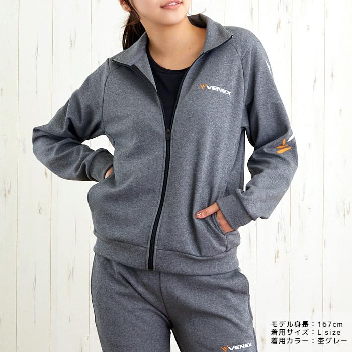 Venex Recovery Jersey Größe M Zip-Up Jacke, Damen, Schwarz,