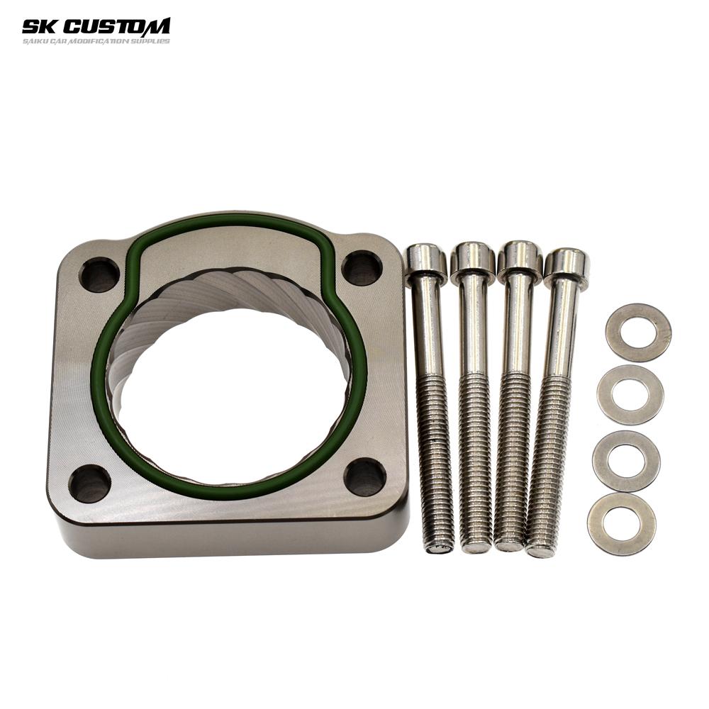 

SK CUSTOM Engine aluminum alloy throttle vortex intake gasket for Suzuki Jimny JB43 1.3L 2011 2012 2015 M13A білий