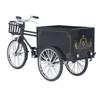 Vintage Tricycle Finger Bike Model Alloy Shelf Accessories Home Decor Ornament Tricycle   Model