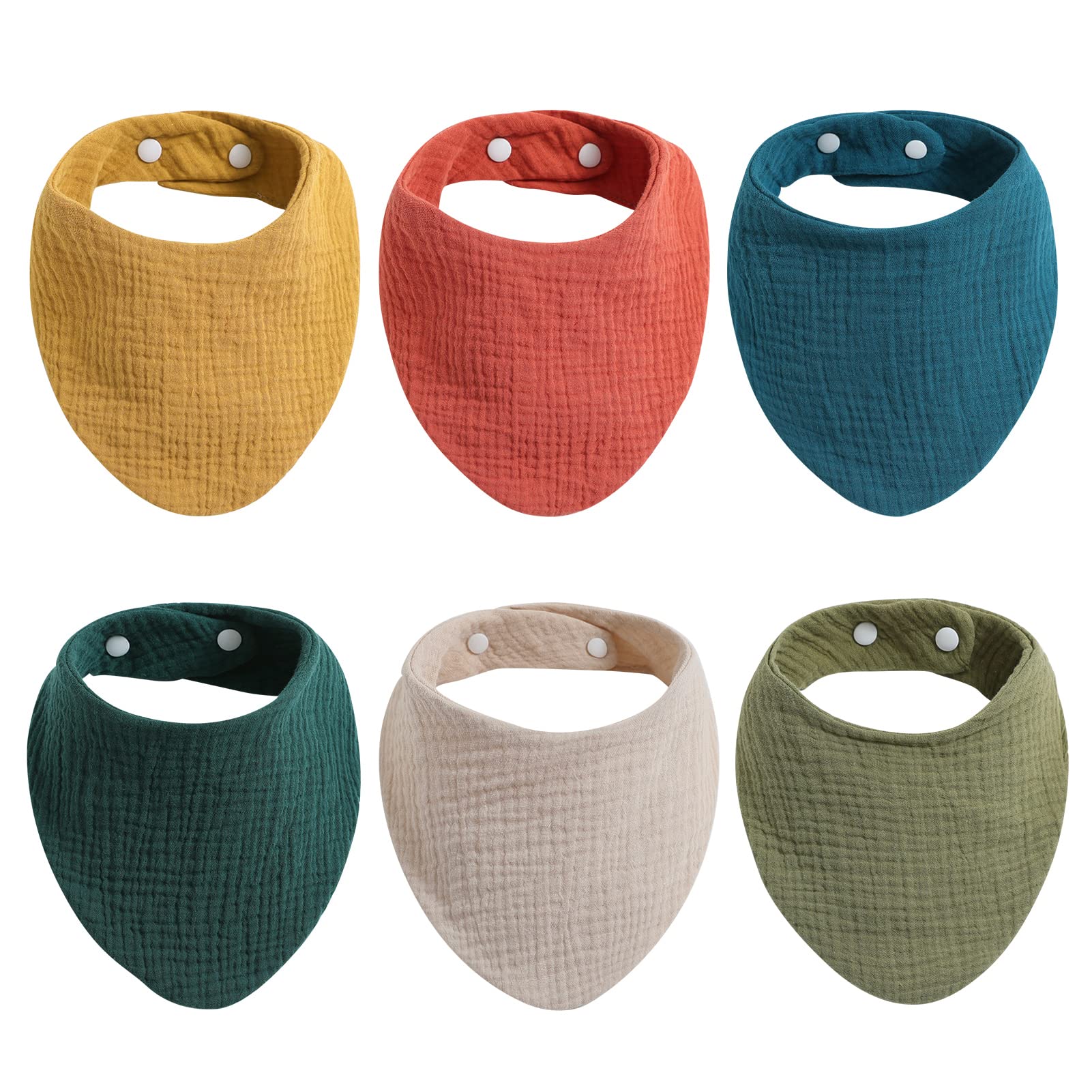 

Triangle Feeding Baby Drool for Baby Face Baby Shower Soft Solid Set of 6 [Lasol] Bibs, 6-Pack, Bibs, Bibs, Bibs, Newborns, Preschoolers, Girls, Boys,