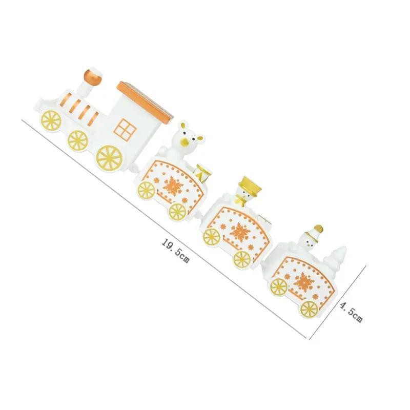 Plastic Train Christmas Ornament Merry Christmas Decoration For Home 2025 Xmas Gifts Noel Natal Navidad Happy New Year 2025