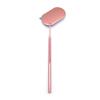 1pcs Multifunction Checking Oval Lash Mirror Eyelash Extension Beauty Makeup Portable Stainless Steel Eyelashes Mirror Tools