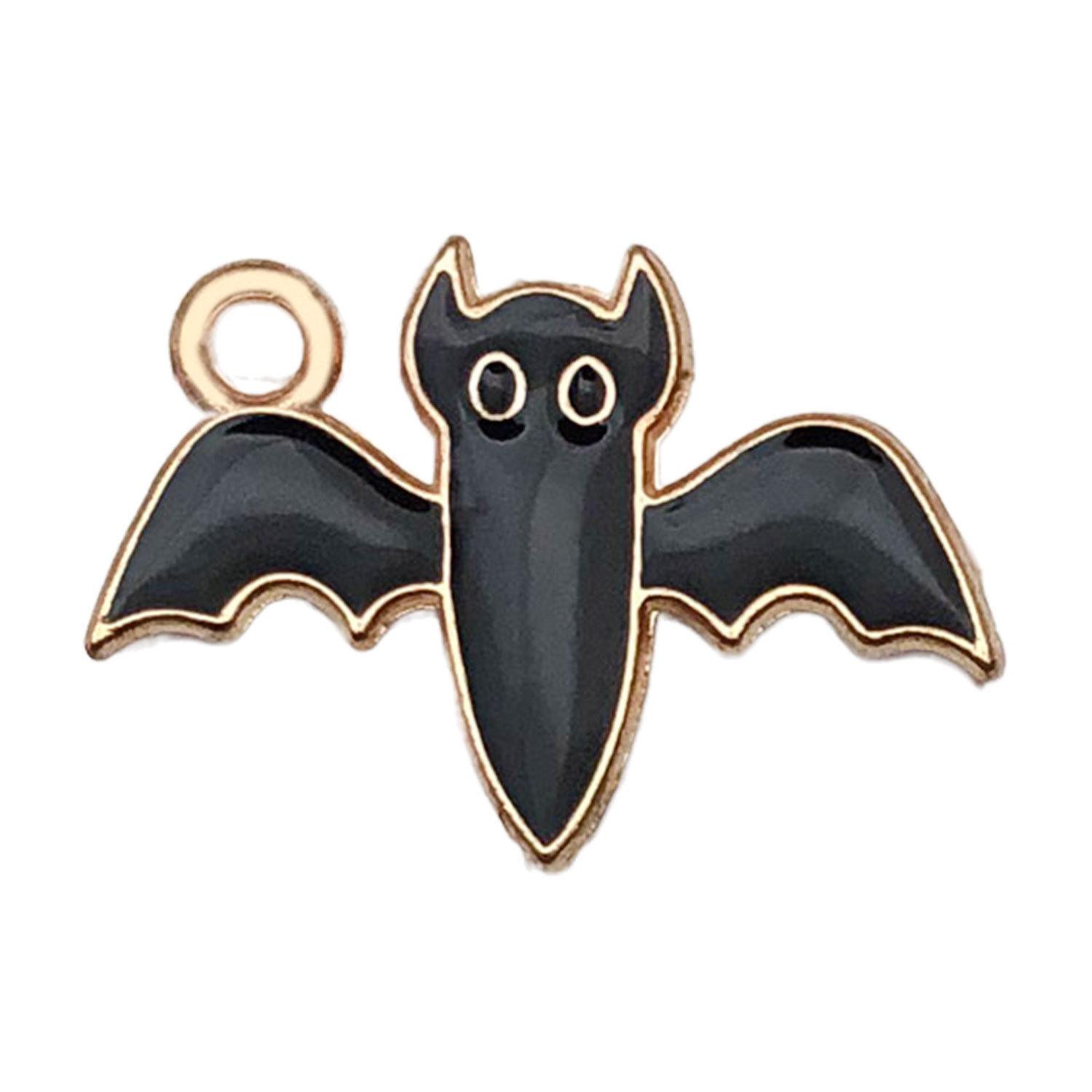 

Halloween DIY Jewelry: Pumpkin & Ghost Charms for Keychains, Earrings, Bracelets, Necklaces Enamel Halloween Series