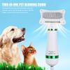 2 in 1 Dog Hair Dryer Comb Portable Pet Blow Dryer Comb Adjustable Temperature Cat Grooming Brush for Small Medium Big Dogs Cats