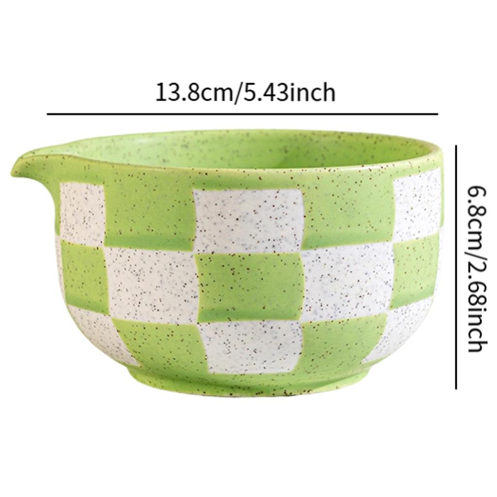 Traditional Japanese Matcha Bowl Tea Bowl with Pouring Spout Colorful gradient glaze for Office Table Tea Ceremony Party Gift