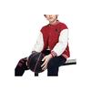 Jordan Fashionable Color Block Logo Printed Long Sleeve Cotton Jacket Kids Jackets Jester-Red JD2342020GS-002
