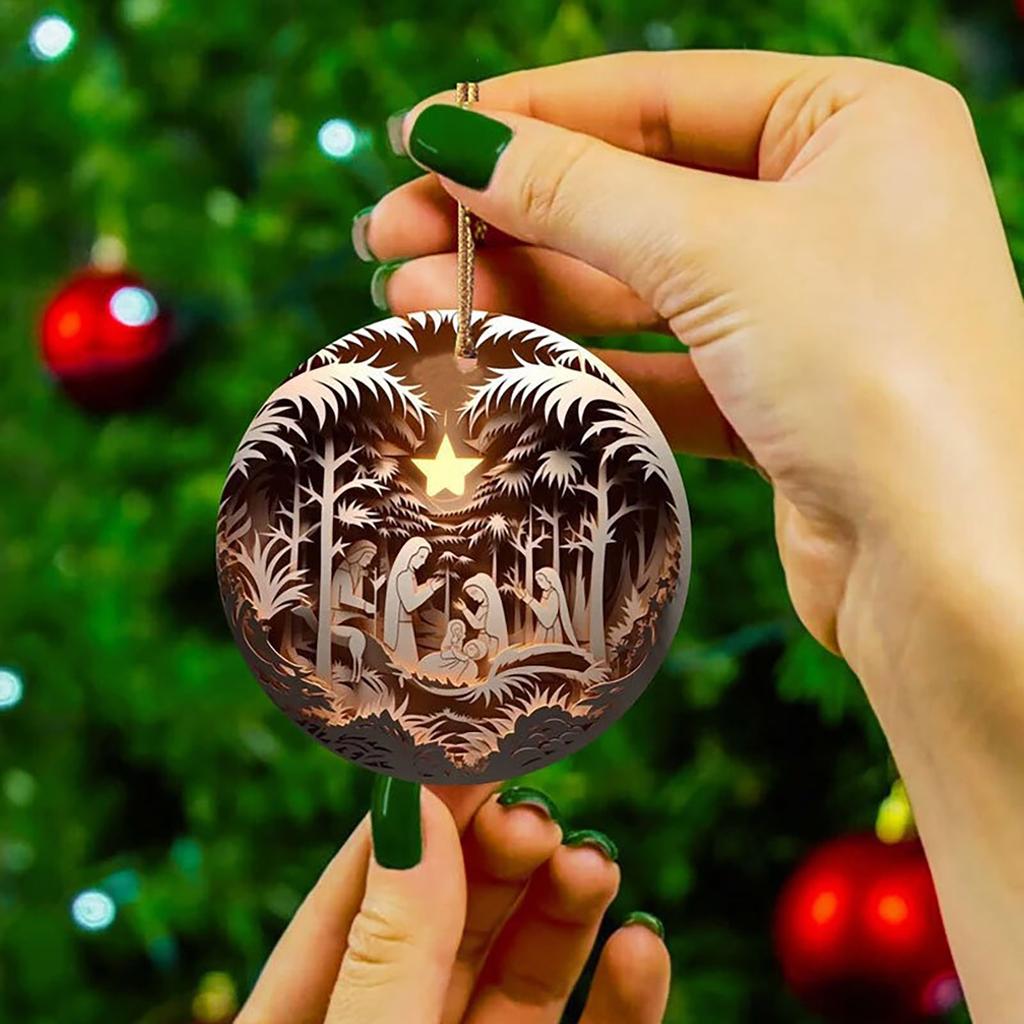 Christmas Tree Pendant Hanging Home Ornament Christmas Decoration