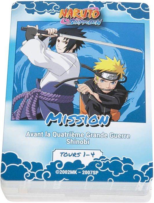 Naruto Shippuden Board Game - Topi Games - 30 Min - 2 Players or More - Red