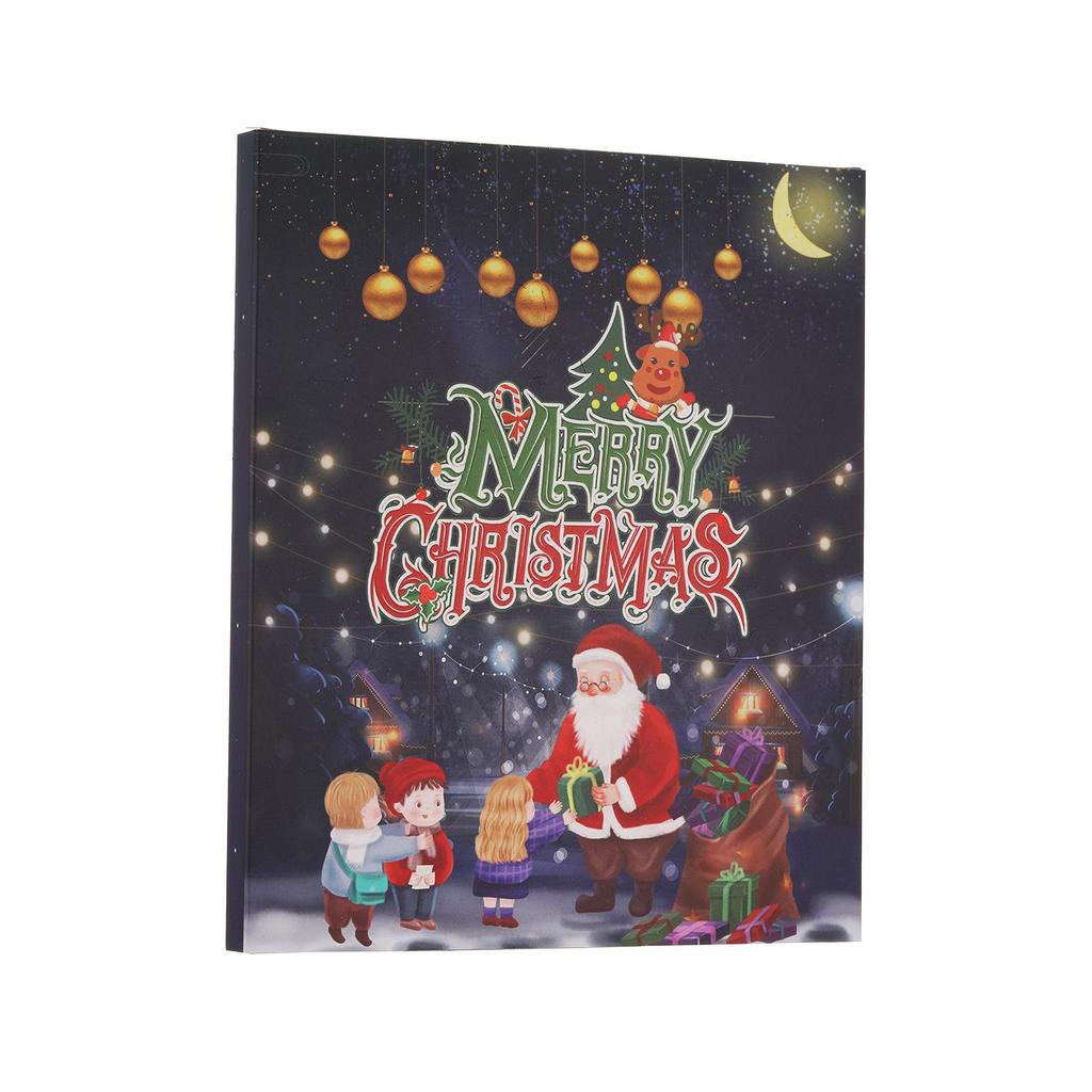 Blue & Purple Jewelry Advent Calendar Gift Box DIY Beading Kit for Christmas