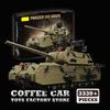Non-Toxic Ww2 Heavy Tank Building Blocks Toys Armored Car Model Military Panzer 2A8 Moc Bricks Adults Children Kids Christmas Gift Home Decor