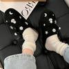 Fashion fragrant black retro bag head thick-soled slippers for women to wear autumn and winter popular Birkenstock half slippers