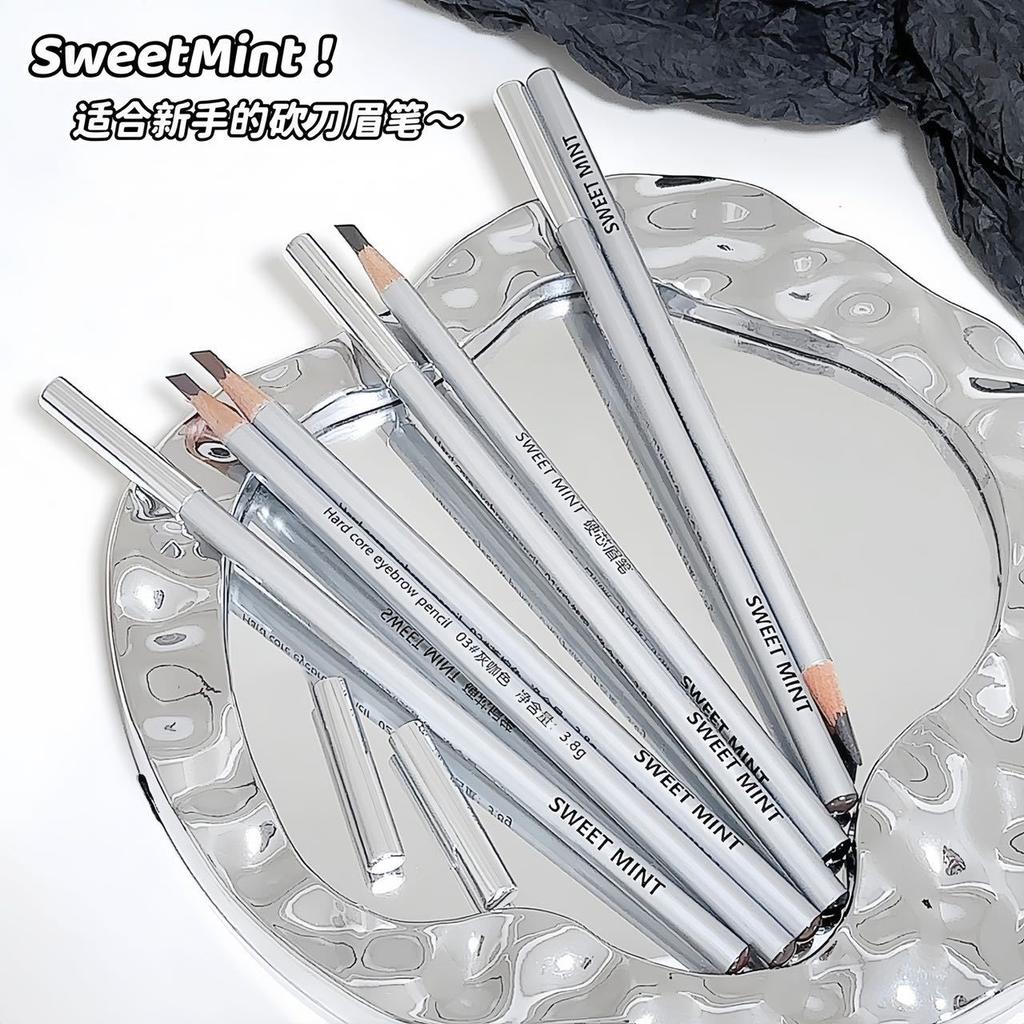 Hard Core Eyebrow Pencil Natural Coloring Long Lasting Waterproof Brow Sculpting Makeup