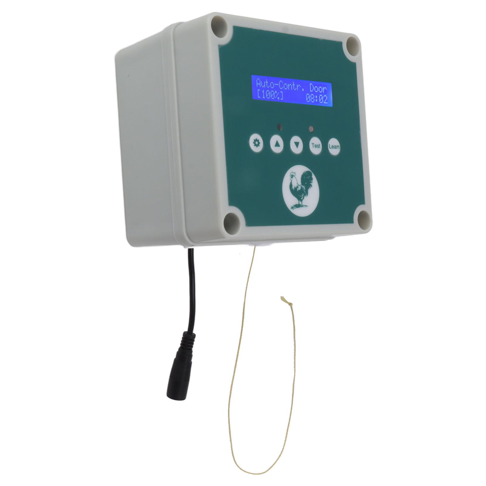 Automatic Chicken Coop Door Controller IP44 Cage Opener Remote Control Poultry House Door Actuator Motor Kit with Timer