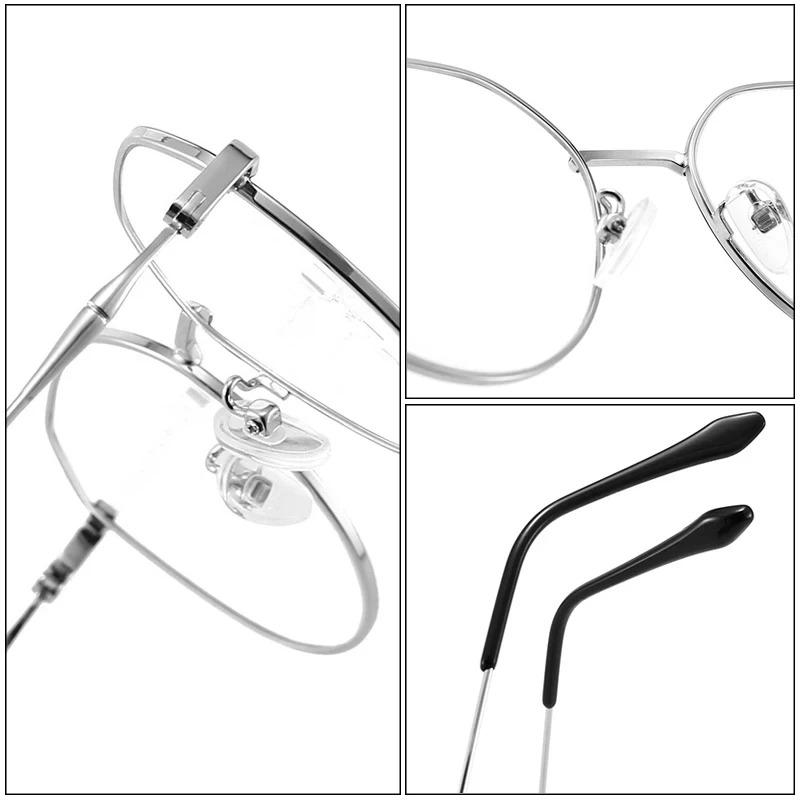 Metal Polygon Vintage Eyeglass Frame Women Men Classic Square Eyeglasses Frames Clear Computer Glasses Oculos Feminino