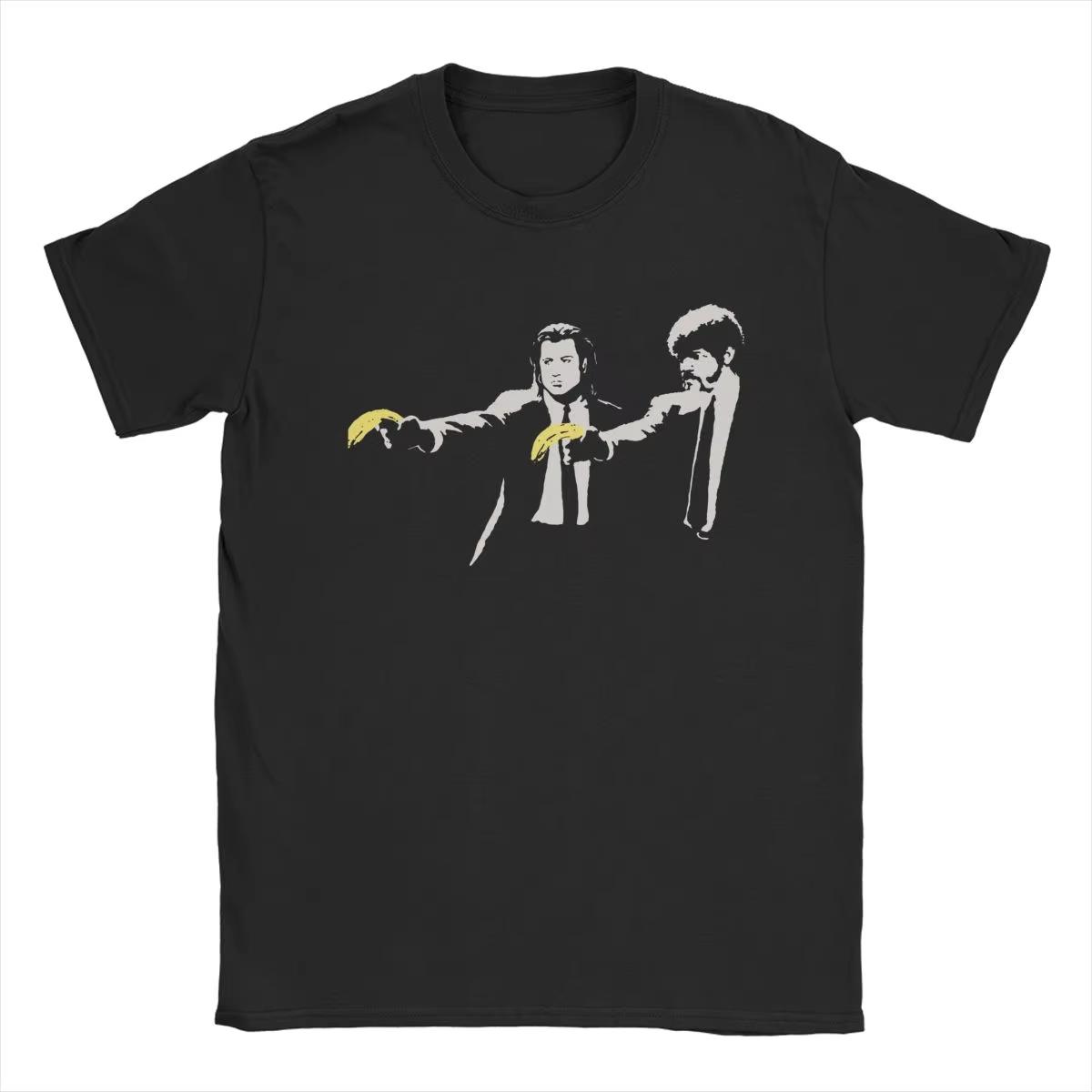 Pulp Fiction Banana Gun Scene T-shirt XXL