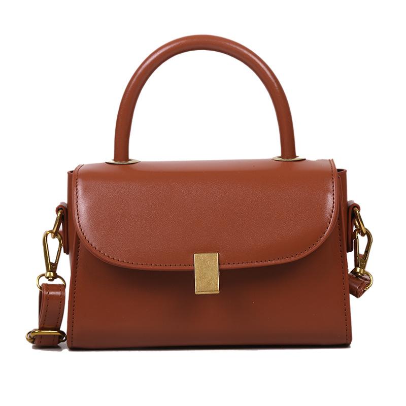 Simple Fashion Square Crossbody Bag for Women Thin Strap Shoulder Handbag