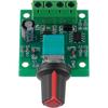 2 Stück Niederspannungs-Gleichstrommotor-Drehzahlregler Einstellbarer Treiber Gleichstrommotor Drehzahlregler Schalter mit Drehzahlreglerknopf