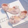 Summer Girls Bow Rhinestone Princess Sandals Fashion Casual Shoes for Little Big Kids