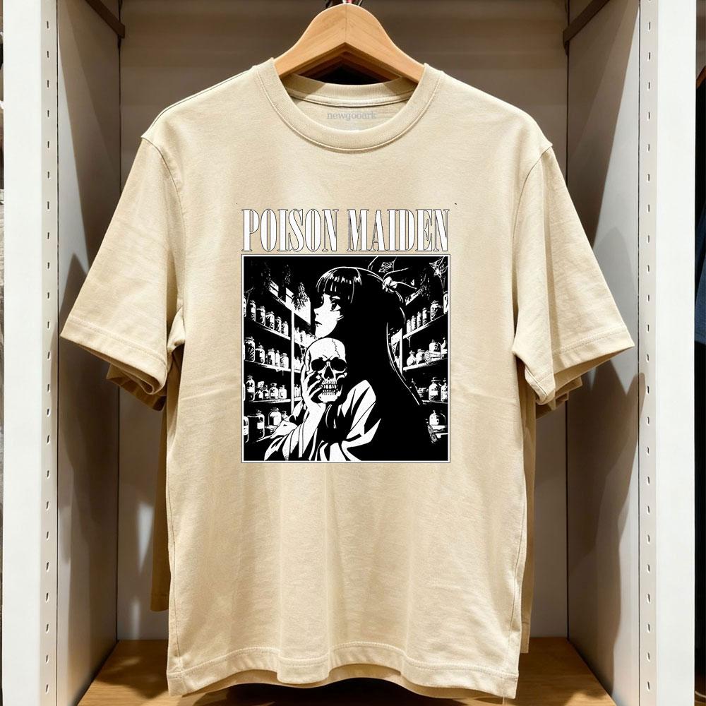 

The Apothecary Diaries maomao poision maiden tshirt Anime Women Unisex Vintage graphic t shirts Cotton Oneck Adult Tops Tee 3XL