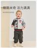 Disney IP David Bella Boys' Jacket Spring New Children's Jacket Baby Color blocked Baseball Jacket