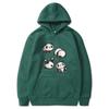 Autumn and Winter Chinese Panda Cartoon Printed Hoodie Classic Style College Style Men's and Women's Hoodies Daily Warm