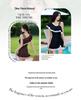 2025 Women's Slimming One-Piece Swimsuit - French Design Skirt Style for Summer & Hot Springs