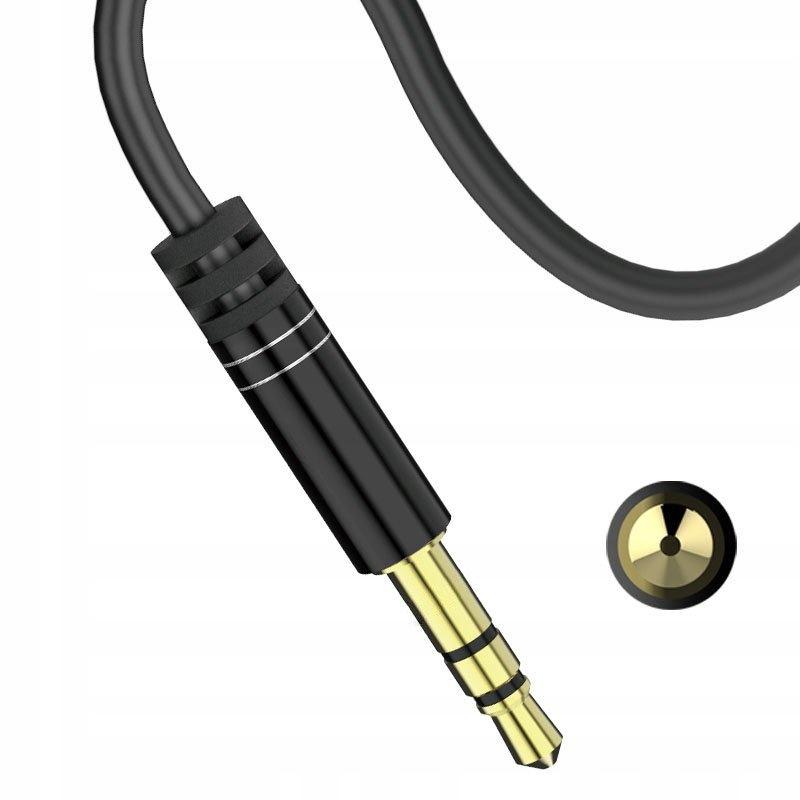 AUDIO CABLE AUX L11 Mini Jack Dudao BLACK