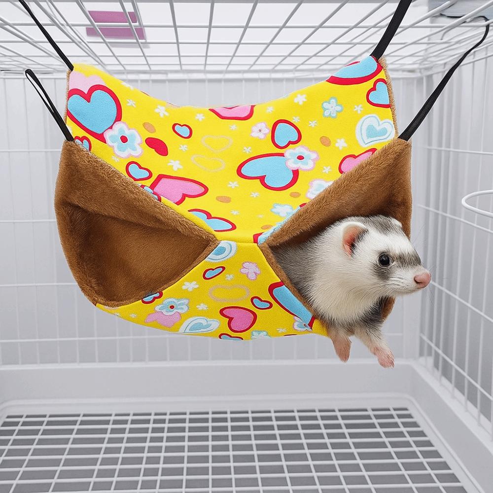 Thicken Hanging Cage House Warm Hamster Hideout Cage Hamster Hammock  Cage Accessories