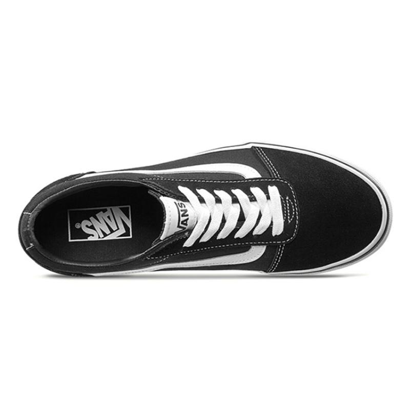 Vans Ward Suede Canvas 'Black White' Vans VN0A36EMC4R
