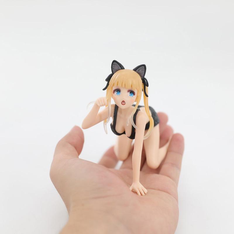 A few boxes of car car ornaments featuring cute and beautiful female 2D girl figurines and models are here to hit the market