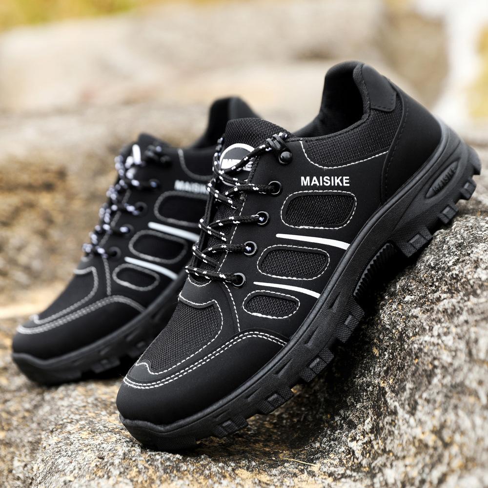 Spring new labor insurance shoes, hiking shoes, outdoor sports leisure, breathable, light and comfortable shoes