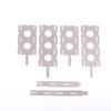 30 Pcs 18650 Lithium Battery Nickel Sheet 5Set Polygonal Battery Nickel Sheet For Spot Welding Machine Batteries Connection Sheet