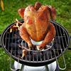 Chicken Roaster Rack Non-Stick Food Grade Stainless Steel Vertical Chicken Holder Barbecue Cooking Pans Kitchen Accessories