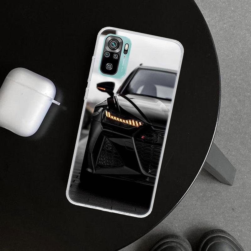 Super Car For A-Audis R-S Sport Phone Case Cover for Xiaomi Redmi Note 15 14 13 12 11 Pro Plus 14S 12S 11S 11T 11E 10S 10 Custom