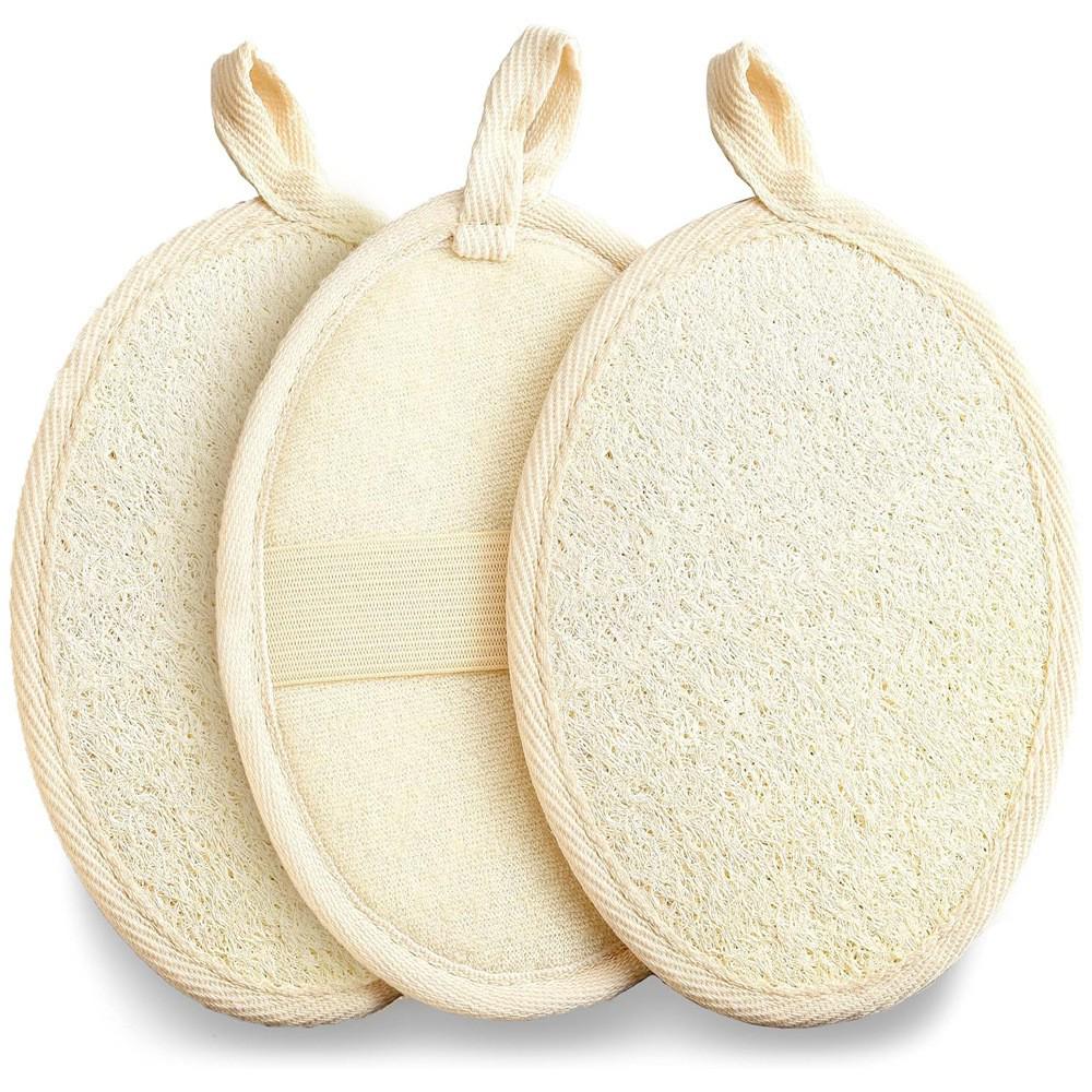 Available Loofah Sponge Bath Ball & Back Scrubber for Exfoliating and Cleaning
