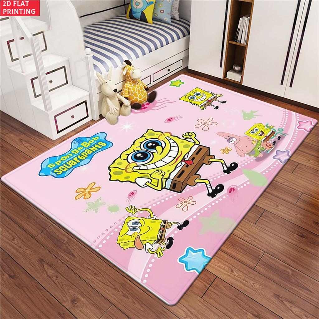 Good partner print Large Room Carpet Non Slip Cartoon Kids Bedroom Living Room Floor Mat Home Decor Children's Play Carpet