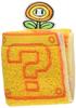 Marushin Hand Nintendo Fire 4485005000 Towel, Mario, 25x25cm, Flower, 100% Cotton,