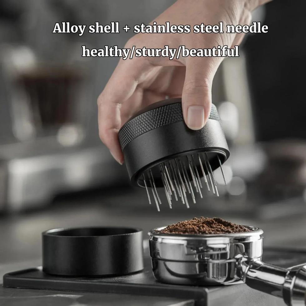 Espresso WDT Distribution Stirrer Tool Fit 51/53/54/58mm Portafilter Coffee Powder Stirring Tool for Barista Home Brewing