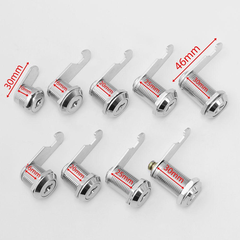 Durable Mailbox Protect Goods Home Indoor Security Drawer Cam Lock Door Lock Cylinder Cupboard Padlock Locksmith Tool