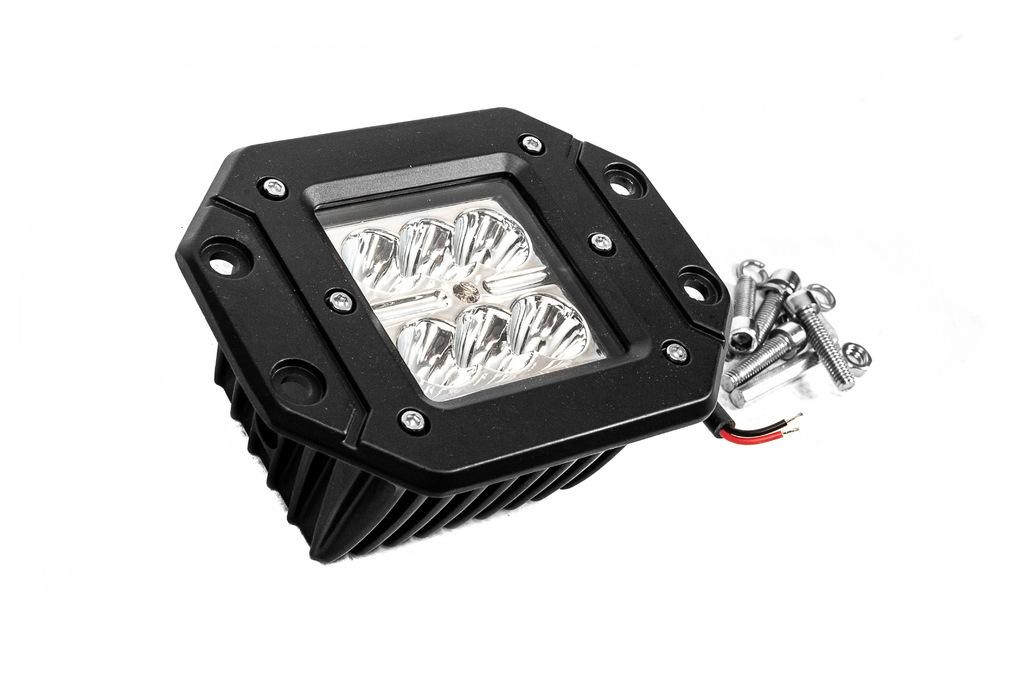 

LED with Dakar basket mounts (1 PC)